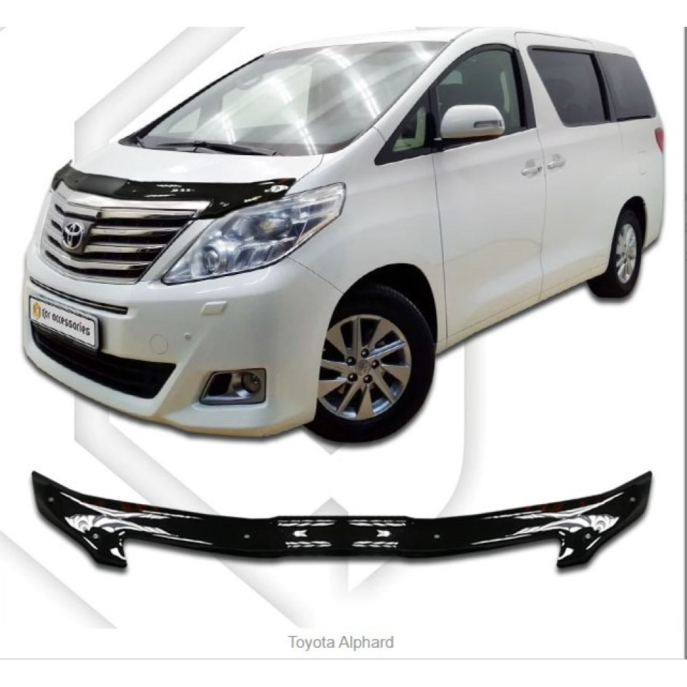 Hood deflector TOYOTA ALPHARD (2011-2015) SCOUTT