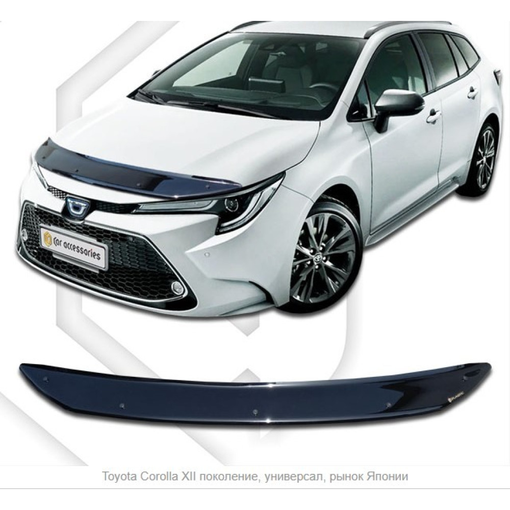 Hood deflector TOYOTA COROLLA TOURING/HB (2019-...) SCOUTT