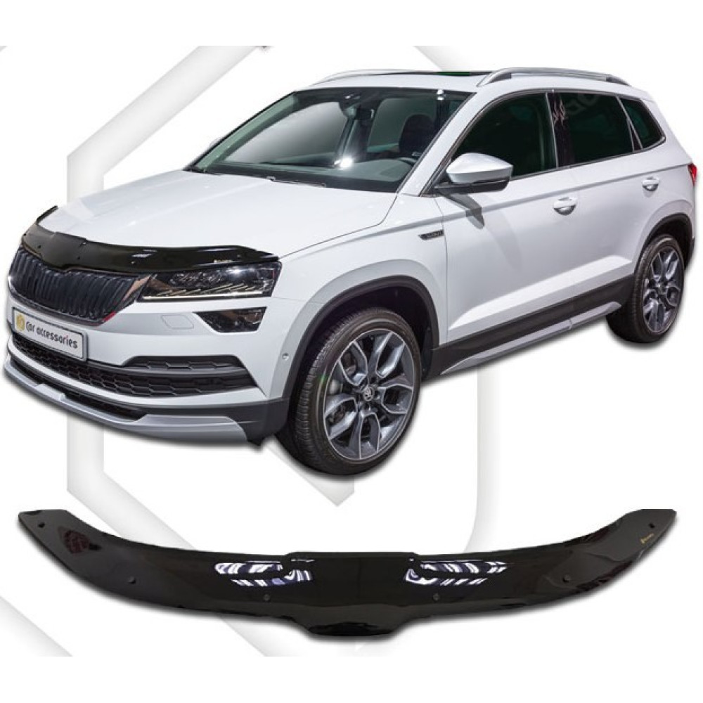 Hood deflector SKODA KAROQ (2017-...) SCOUTT