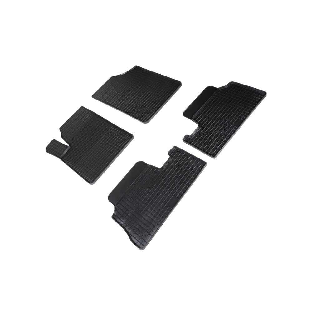 Car rubber mats SEINTEX *STK* CITROEN BERLINGO/PEUGEOT PARTNER (2002-2008)