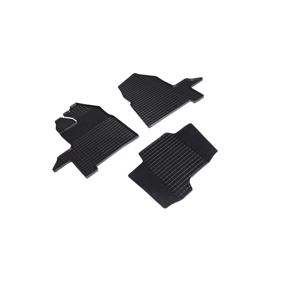 Car rubber mats SEINTEX *STK* FORD TOURNEO CUSTOM (1+2)(2018-...)