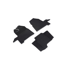 Car rubber mats SEINTEX *STK* FORD TOURNEO CUSTOM (1+2)(2018-...)