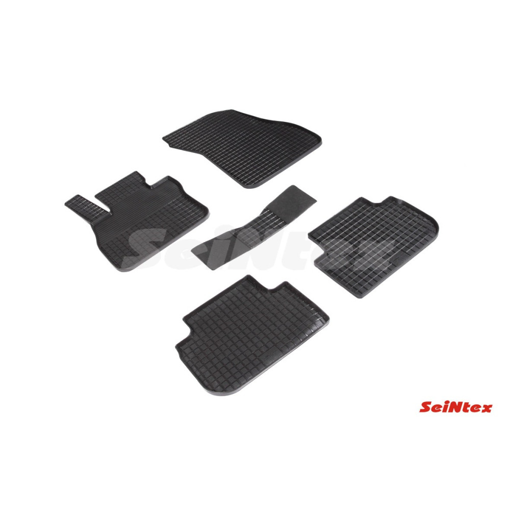 Alfombrillas de goma para coche negras SEINTEX *STK* BMW 2 F44 Gran Coupe (2019-...)