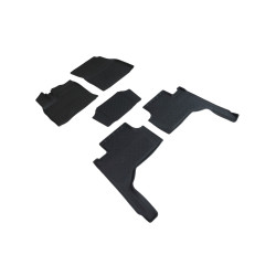 Car rubber floor mats black SEINTEX *BORT* TOYOTA LAND CRUISER 300 (2021-...)