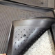Car rubber floor mats black SEINTEX *BORT* TOYOTA PROACE VERSO (2017-...)