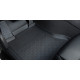 Car rubber floor mats black SEINTEX *BORT* TOYOTA LAND CRUISER 300 (2021-...)