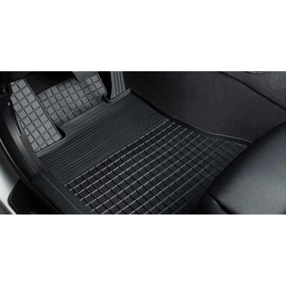 Alfombrillas de goma para coche negras SEINTEX *STK* BMW 2 F44 Gran Coupe (2019-...)