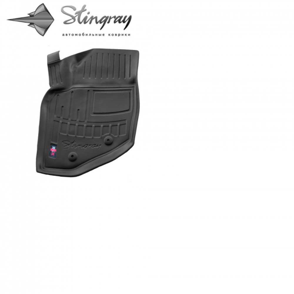 CAR RUBBER DRIVER MAT VOLVO S60 I (2001-2009) 3D STINGRAY