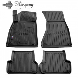 ALFOMBRILLAS DE GOMA NEGRAS PARA AUDI A7 (2010-2017) 3D STINGRAY