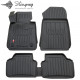 CAR RUBBER FLOOR MATS BLACK BMW 3 E90/E91 (2005-2012) 3D STINGRAY