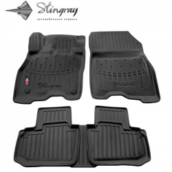 ALFOMBRILLAS DE GOMA NEGRAS NISSAN Leaf II (2017-...) 3D STINGRAY