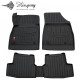 CAR RUBBER FLOOR MATS BLACK OPEL Astra K (2015-2021)  3D STINGRAY