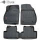 CAR RUBBER FLOOR MATS BLACK OPEL Zafira С (2011-2019) 3D STINGRAY