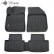 CAR RUBBER FLOOR MATS BLACK PEUGEOT 308 II SW (2013-2021) 3D STINGRAY