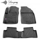 ALFOMBRILLAS DE GOMA PARA COCHE TOYOTA C-HR (2016-...) 3D STINGRAY NEGRAS