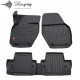 ALFOMBRILLAS DE GOMA NEGRAS PARA VOLVO V60 I (2010-2018) 3D STINGRAY