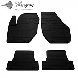 ALFOMBRILLAS DE GOMA NEGRAS PARA VOLVO V40 (2012-…) STINGRAY
