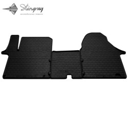 ALFOMBRILLAS DE GOMA NEGRAS PARA COCHE NISSAN Primastar (1+2)(2002-2016) STINGRAY