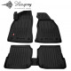 CAR RUBBER FLOOR MATS BLACK AUDI A6 (1997-2004) 3D STINGRAY