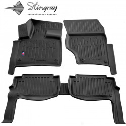 ALFOMBRILLAS DE GOMA NEGRAS PARA AUDI Q7 (2005–2015) 3D STINGRAY
