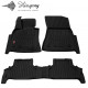 CAR RUBBER FLOOR MATS BLACK BMW X6 (E71) (2008-2014) 3D STINGRAY