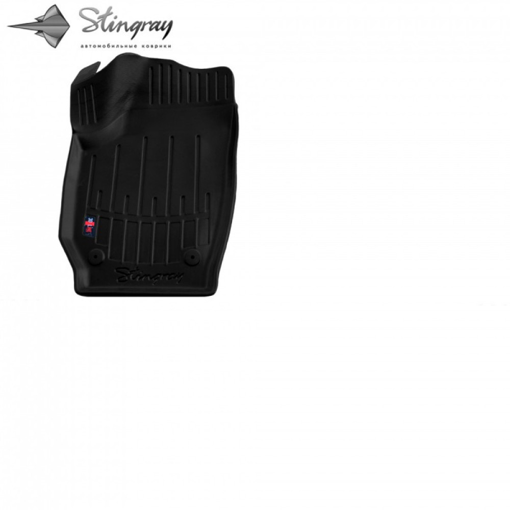 CAR RUBBER DRIVER MAT SKODA ROOMSTER (2006-...) 3D STINGRAY