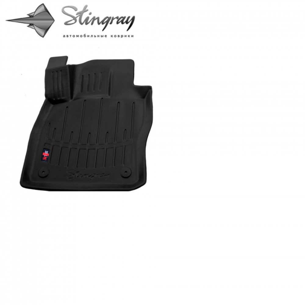 CAR RUBBER DRIVER MAT SEAT LEON III (2012–2019) 3D STINGRAY