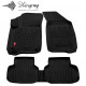 CAR RUBBER FLOOR MATS BLACK  DODGE JOURNEY (2008-2019) 3D STINGRAY