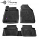 CAR RUBBER FLOOR MATS BLACK FORD FIESTA (2008-2017) 3D STINGRAY