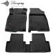 CAR RUBBER FLOOR MATS BLACK HONDA CIVIC (2017-...) 3D STINGRAY