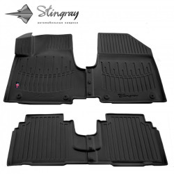 ALFOMBRILLAS DE GOMA PARA COCHE NEGRAS KIA EV6 (2021-...) 3D STINGRAY