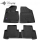 CAR RUBBER FLOOR MATS BLACK HYUNDAI SANTA FE III (2012-2018) 3D STINGRAY