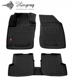 CAR RUBBER FLOOR MATS JEEP RENEGADE (2014-...) 3D STINGRAY