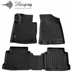 ALFOMBRILLAS DE GOMA PARA COCHE KIA OPTIMA (2015-2020) NEGRAS 3D STINGRAY