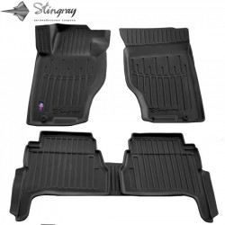 ALFOMBRILLAS DE GOMA PARA COCHE KIA SORENTO I (2002-2009) 3D STINGRAY NEGRAS