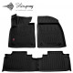 CAR RUBBER FLOOR MATS BLACK LEXUS RX (2015-...) 3D STINGRAY