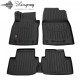 CAR RUBBER FLOOR MATS BLACK MAZDA 3 (2019-...) 3D STINGRAY