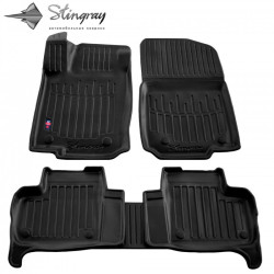 ALFOMBRILLAS DE GOMA NEGRAS MB GL/GLS X166 (2012-2019) 3D STINGRAY