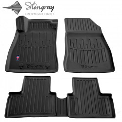 ALFOMBRILLAS DE GOMA NEGRAS NISSAN JUKE (2010-2019) 3D STINGRAY
