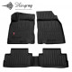CAR RUBBER FLOOR MATS BLACK NISSAN QASHQAI II (2014-...) 3D STINGRAY