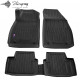 CAR RUBBER FLOOR MATS BLACK OPEL INSIGNIA A (2008-2017) 3D STINGRAY