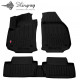 CAR RUBBER FLOOR MATS BLACK OPEL ZAFIRA B (2005-2011)  3D STINGRAY