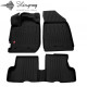 CAR RUBBER FLOOR MATS BLACK DACIA DUSTER II (2018-...) 3D STINGRAY