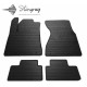 CAR RUBBER FLOOR MATS BLACK AUDI A8 (D2) (1994-2002)  STINGRAY