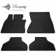 CAR RUBBER FLOOR MATS BLACK BMW X5 (E70) (2006-2013) STINGRAY