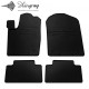 CAR RUBBER FLOOR MATS BLACK DODGE DURANGO III (2010-...) STINGRAY