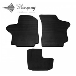 ALFOMBRILLAS DE GOMA PARA COCHE NEGRAS HYUNDAI H-1 I (1997-2007) STINGRAY