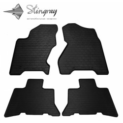 CAR RUBBER FLOOR MATS BLACK  JEEP GRAND CHEROKEE (WJ) (1998-2004) STINGRAY