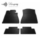 CAR RUBBER FLOOR MATS BLACK LEXUS GS 2WD (2005-2011) STINGRAY