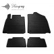 CAR RUBBER FLOOR MATS BLACK  LEXUS ES (GSV40) (2006-2012) STINGRAY